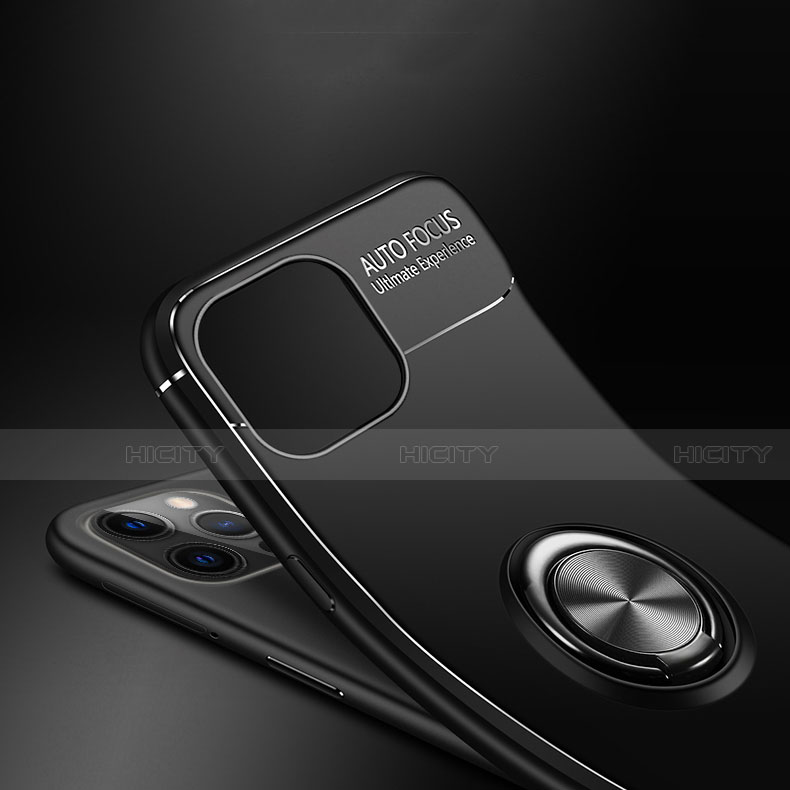 Coque Ultra Fine Silicone Souple Housse Etui avec Support Bague Anneau Aimante Magnetique N03 pour Apple iPhone 12 Pro Max Plus