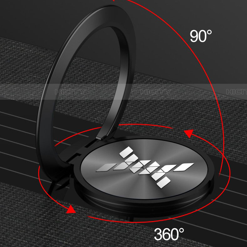 Coque Ultra Fine Silicone Souple Housse Etui avec Support Bague Anneau Aimante Magnetique pour Huawei Mate 30 Lite Plus
