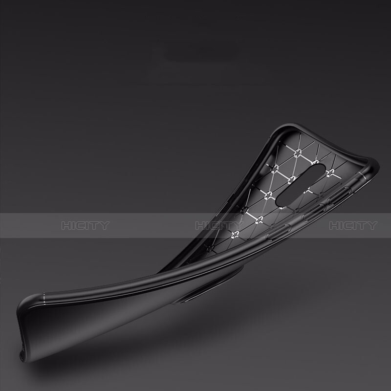 Coque Ultra Fine Silicone Souple Housse Etui avec Support Bague Anneau Aimante Magnetique pour Oppo A9 Plus