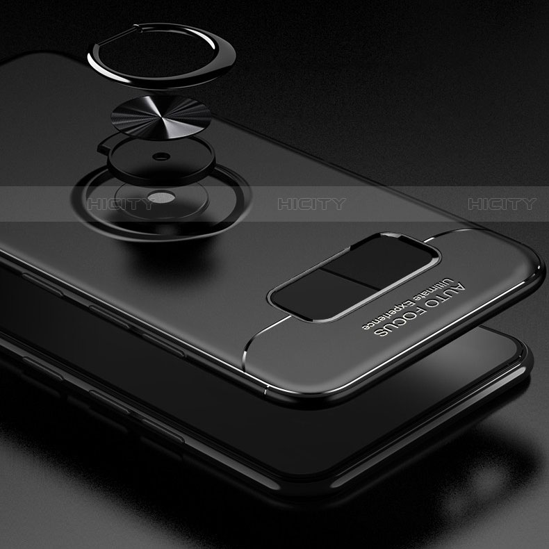 Coque Ultra Fine Silicone Souple Housse Etui avec Support Bague Anneau Aimante Magnetique pour Samsung Galaxy S10 5G Plus