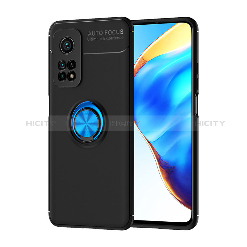 Coque Ultra Fine Silicone Souple Housse Etui avec Support Bague Anneau Aimante Magnetique SD1 pour Xiaomi Redmi K30S 5G Plus