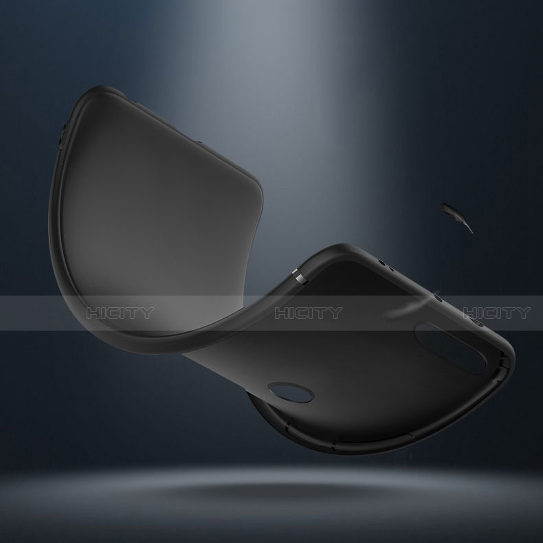 Coque Ultra Fine Silicone Souple Housse Etui avec Support Bague Anneau Aimante Magnetique T01 pour Huawei Honor V20 Plus