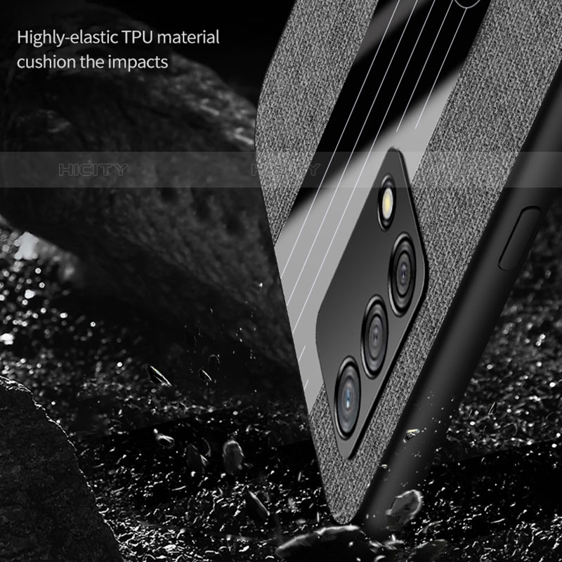 Coque Ultra Fine Silicone Souple Housse Etui avec Support Bague Anneau Aimante Magnetique X01L pour Oppo A74 4G Plus