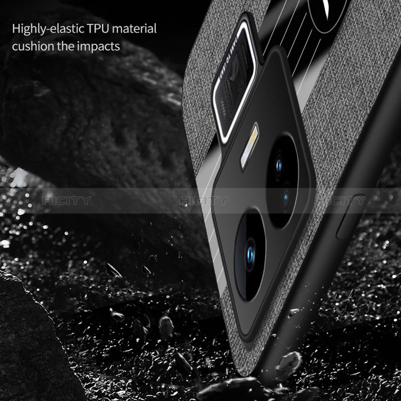Coque Ultra Fine Silicone Souple Housse Etui avec Support Bague Anneau Aimante Magnetique X01L pour Realme GT Neo5 5G Plus