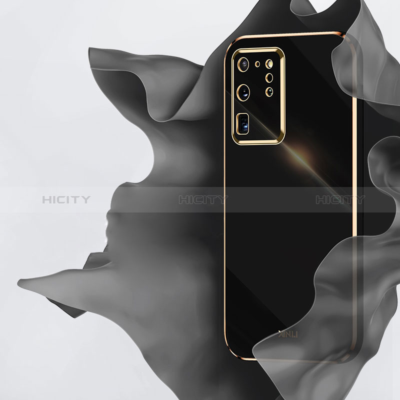 Coque Ultra Fine Silicone Souple Housse Etui avec Support Bague Anneau Aimante Magnetique XL1 pour Samsung Galaxy S20 Ultra 5G Plus