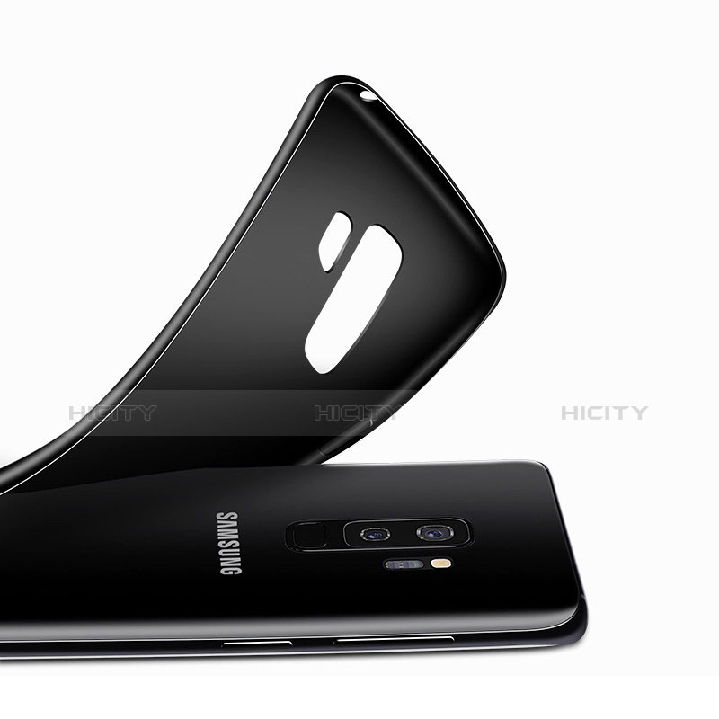 Coque Ultra Fine Silicone Souple Housse Etui avec Support Bague Anneau Aimante pour Samsung Galaxy S9 Plus Plus