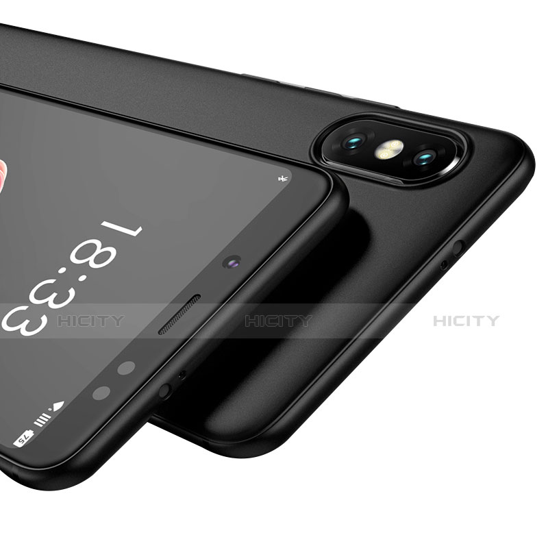Coque Ultra Fine Silicone Souple Housse Etui avec Support Bague Anneau pour Xiaomi Redmi Note 5 AI Dual Camera Plus