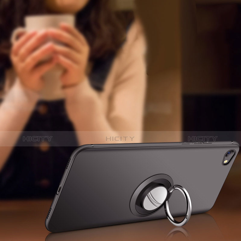 Coque Ultra Fine Silicone Souple Housse Etui avec Support Bague Anneau pour Xiaomi Redmi Note 5A Standard Edition Plus