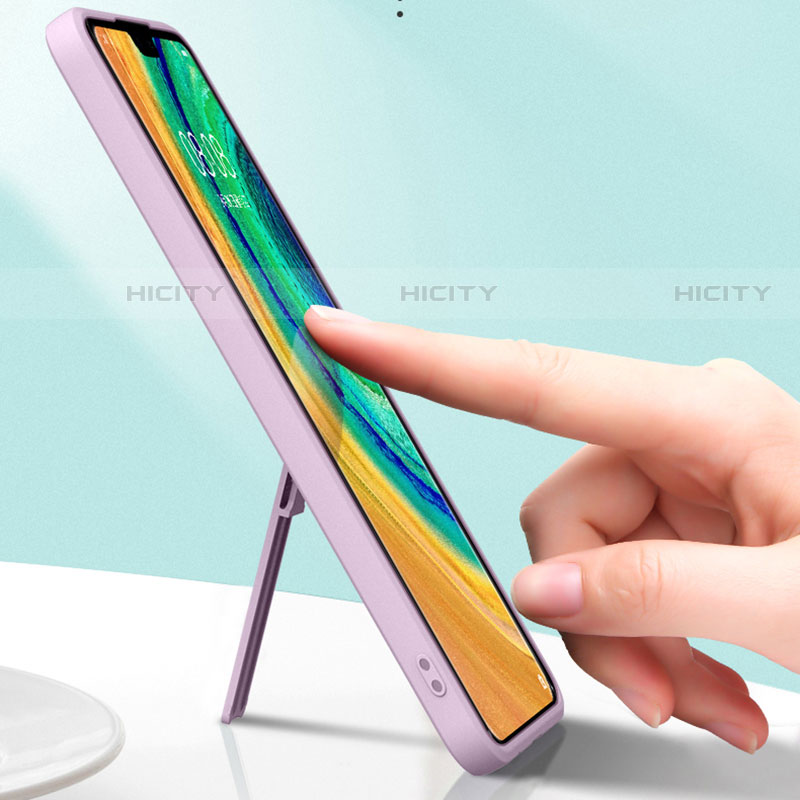 Coque Ultra Fine Silicone Souple Housse Etui avec Support pour Xiaomi Mi 12 5G Plus