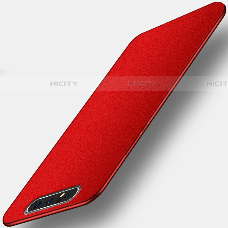 Coque Ultra Fine Silicone Souple Housse Etui C01 pour Samsung Galaxy A80 Rouge Plus