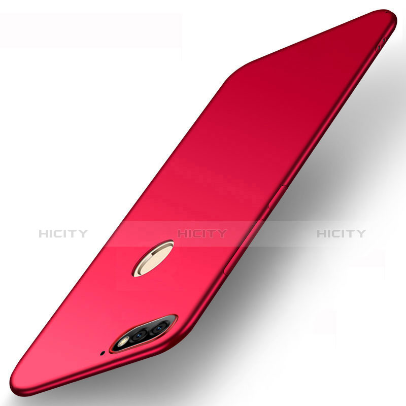 Coque Ultra Fine Silicone Souple Housse Etui S01 pour Huawei Enjoy 8e Rouge Plus