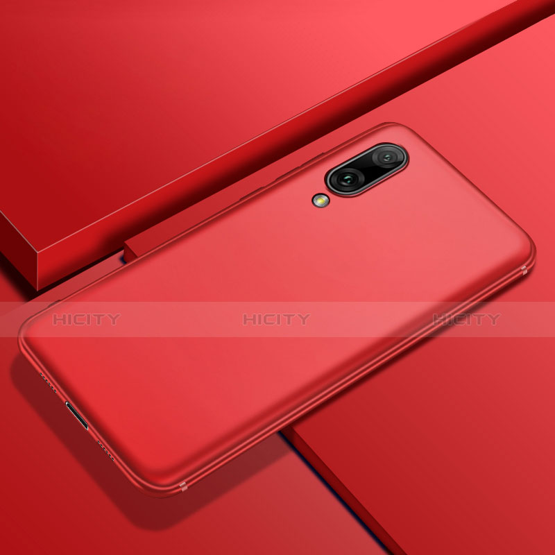 Coque Ultra Fine Silicone Souple Housse Etui S01 pour Huawei Enjoy 9 Rouge Plus