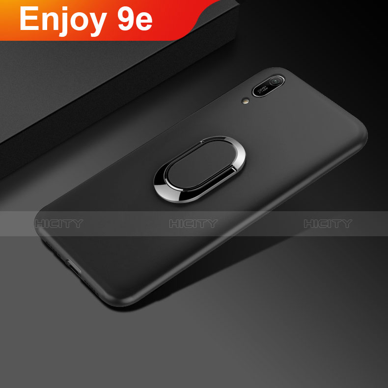 Coque Ultra Fine Silicone Souple Housse Etui S01 pour Huawei Enjoy 9e Noir Plus