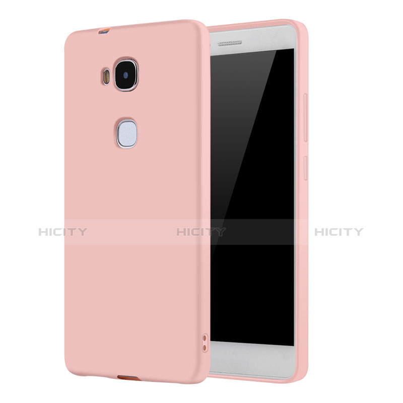 Coque Ultra Fine Silicone Souple Housse Etui S01 pour Huawei GR5 Or Rose Plus