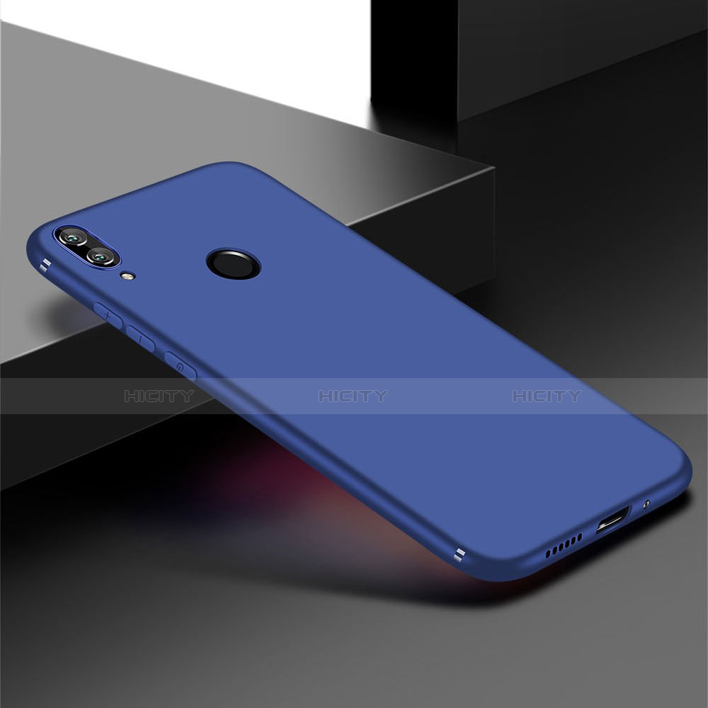 Coque Ultra Fine Silicone Souple Housse Etui S01 pour Huawei Honor Play 8C Bleu Plus