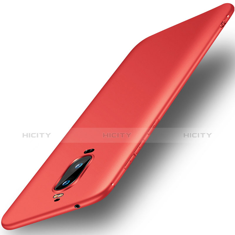 Coque Ultra Fine Silicone Souple Housse Etui S01 pour Huawei Mate 9 Pro Rouge Plus