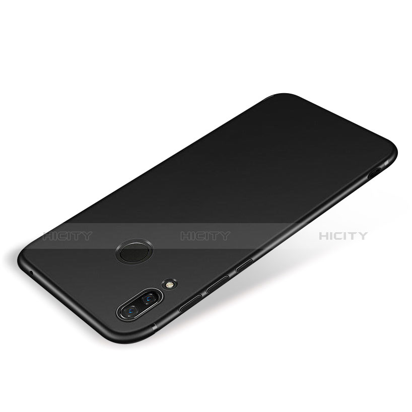 Coque Ultra Fine Silicone Souple Housse Etui S01 pour Huawei P Smart+ Plus Noir Plus