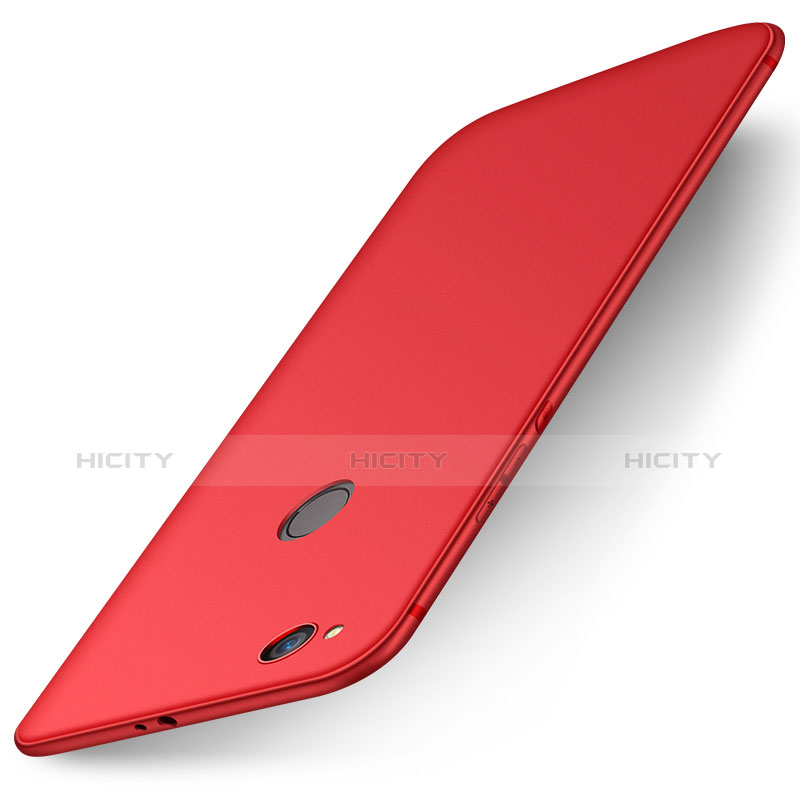 Coque Ultra Fine Silicone Souple Housse Etui S01 pour Huawei P9 Lite (2017) Rouge Plus
