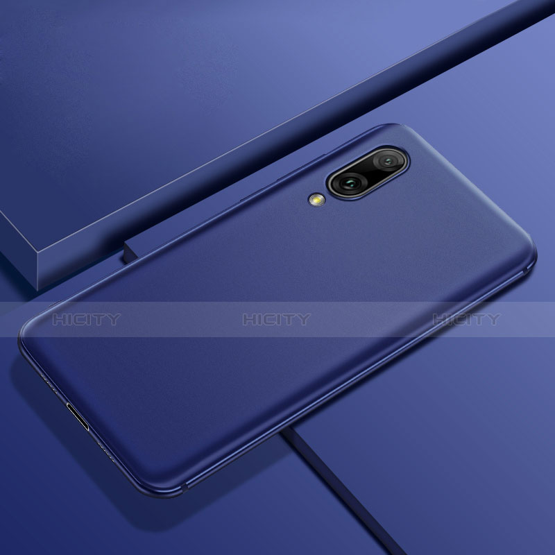 Coque Ultra Fine Silicone Souple Housse Etui S01 pour Huawei Y7 Pro (2019) Bleu Plus