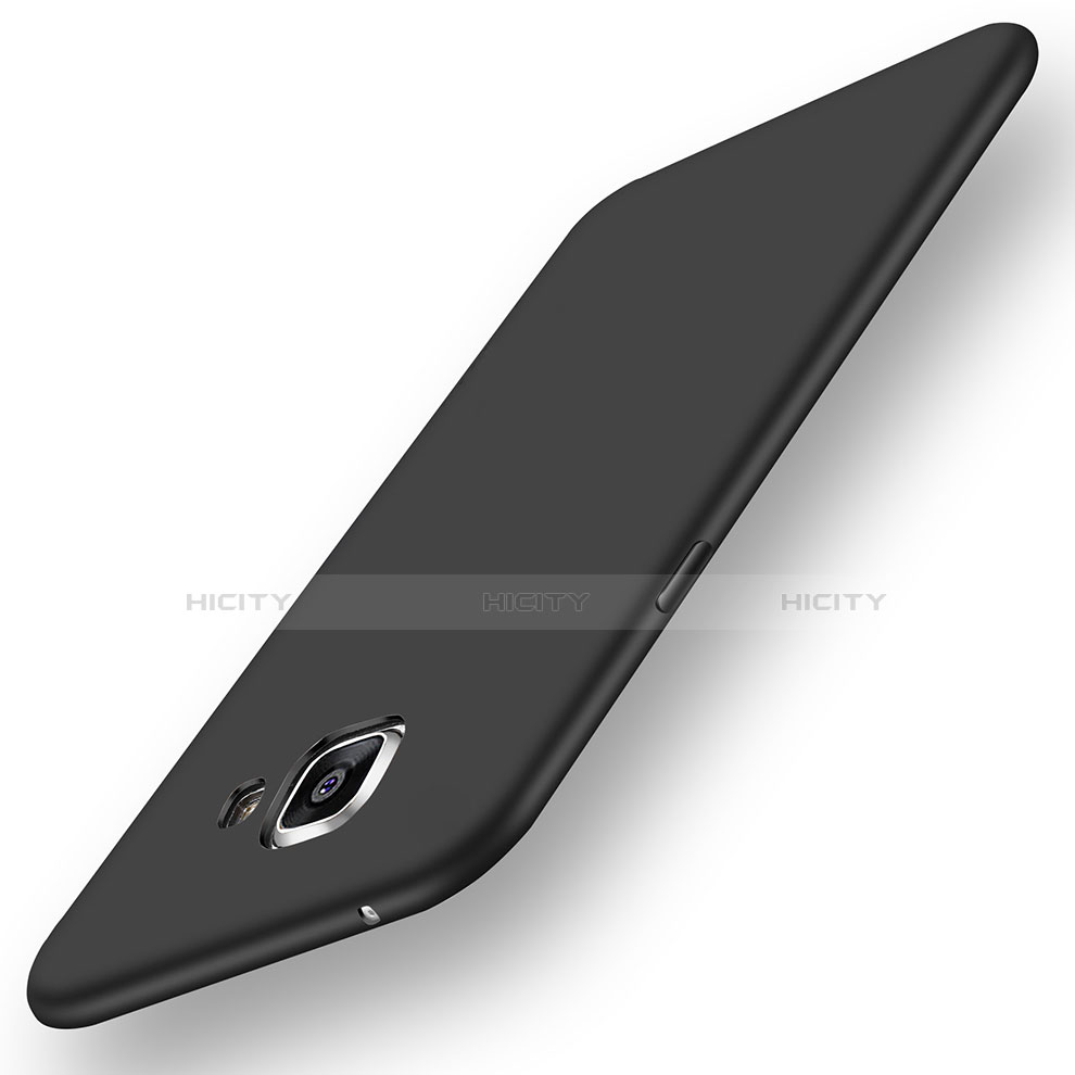 Coque Ultra Fine Silicone Souple Housse Etui S01 pour Samsung Galaxy A5 (2016) SM-A510F Noir Plus