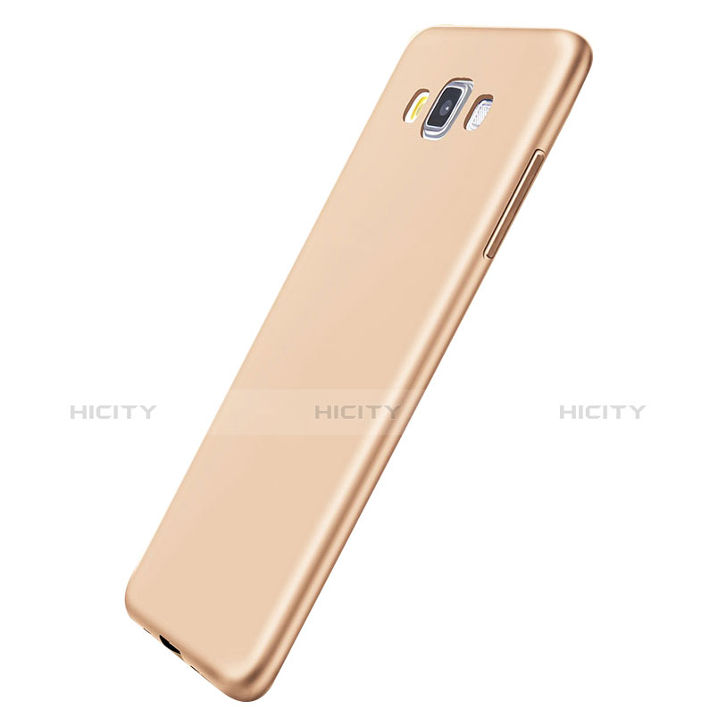 Coque Ultra Fine Silicone Souple Housse Etui S01 pour Samsung Galaxy A5 SM-500F Or Plus