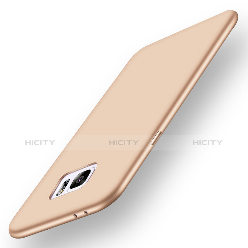 Coque Ultra Fine Silicone Souple Housse Etui S01 pour Samsung Galaxy Note 7 Or Plus