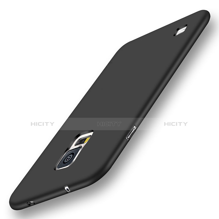 Coque Ultra Fine Silicone Souple Housse Etui S01 pour Samsung Galaxy S5 G900F G903F Noir Plus