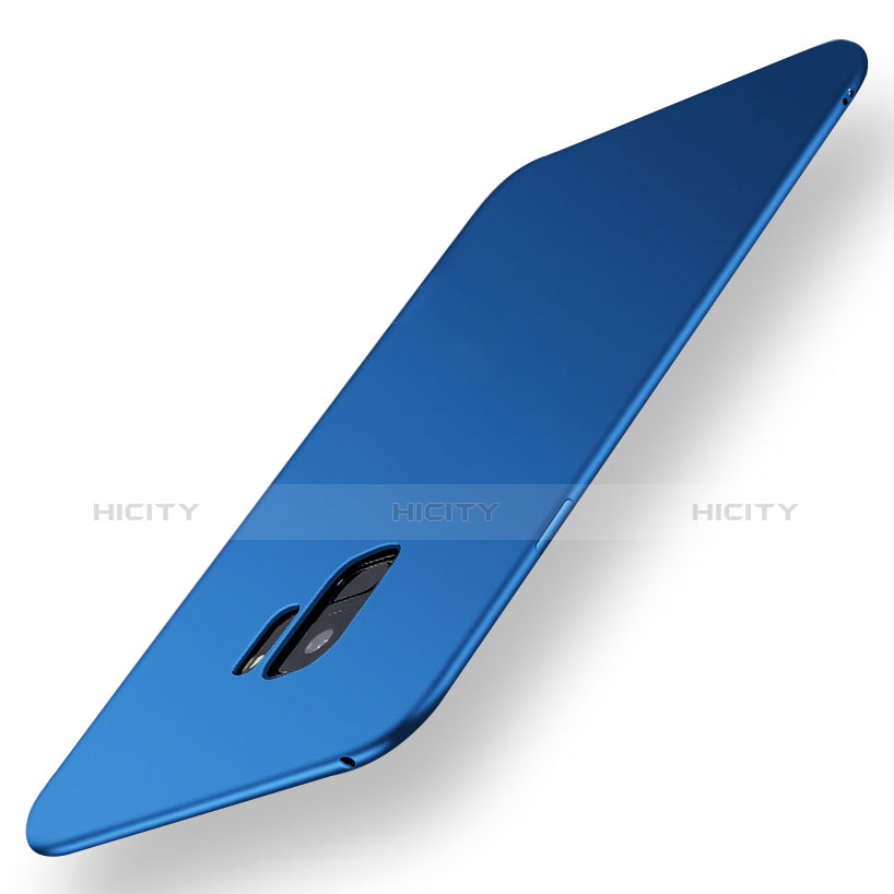 Coque Ultra Fine Silicone Souple Housse Etui S01 pour Samsung Galaxy S9 Bleu Plus