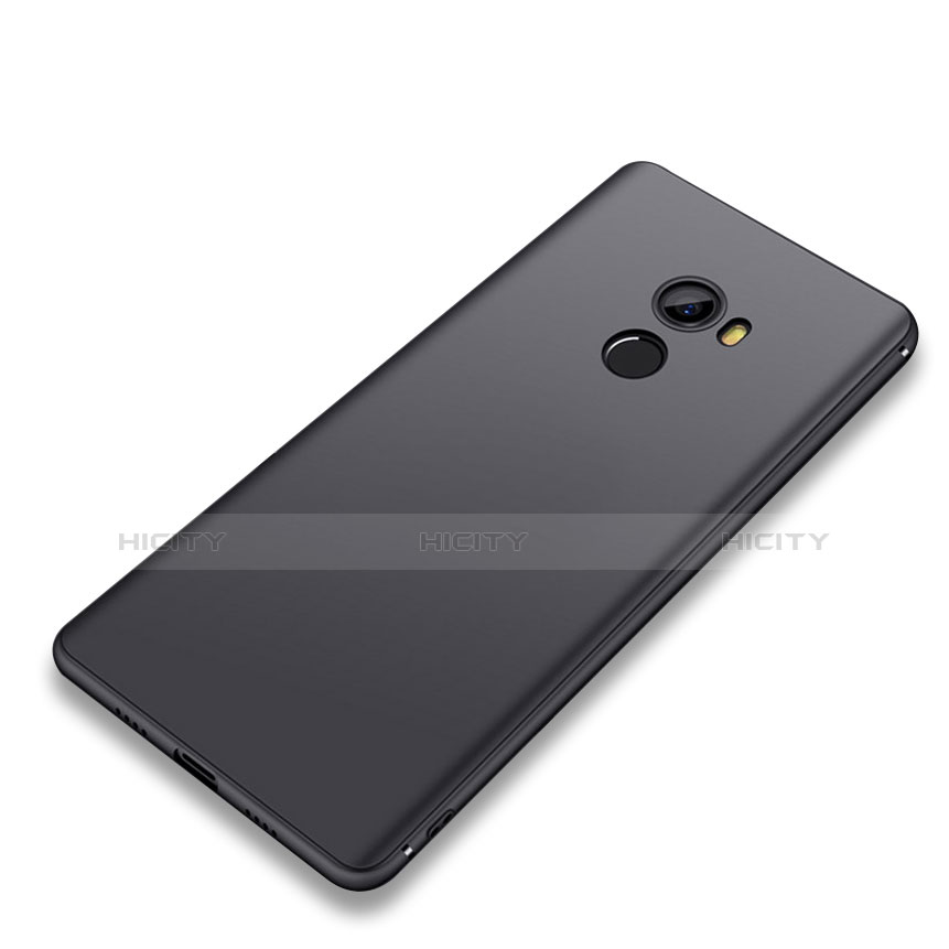Coque Ultra Fine Silicone Souple Housse Etui S01 pour Xiaomi Mi Mix 2 Noir Plus