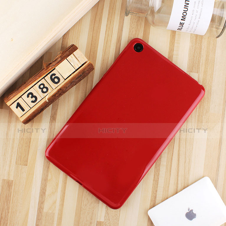 Coque Ultra Fine Silicone Souple Housse Etui S01 pour Xiaomi Mi Pad Rouge Plus