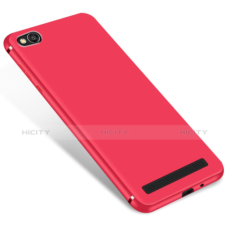 Coque Ultra Fine Silicone Souple Housse Etui S01 pour Xiaomi Redmi 5A Rouge Plus