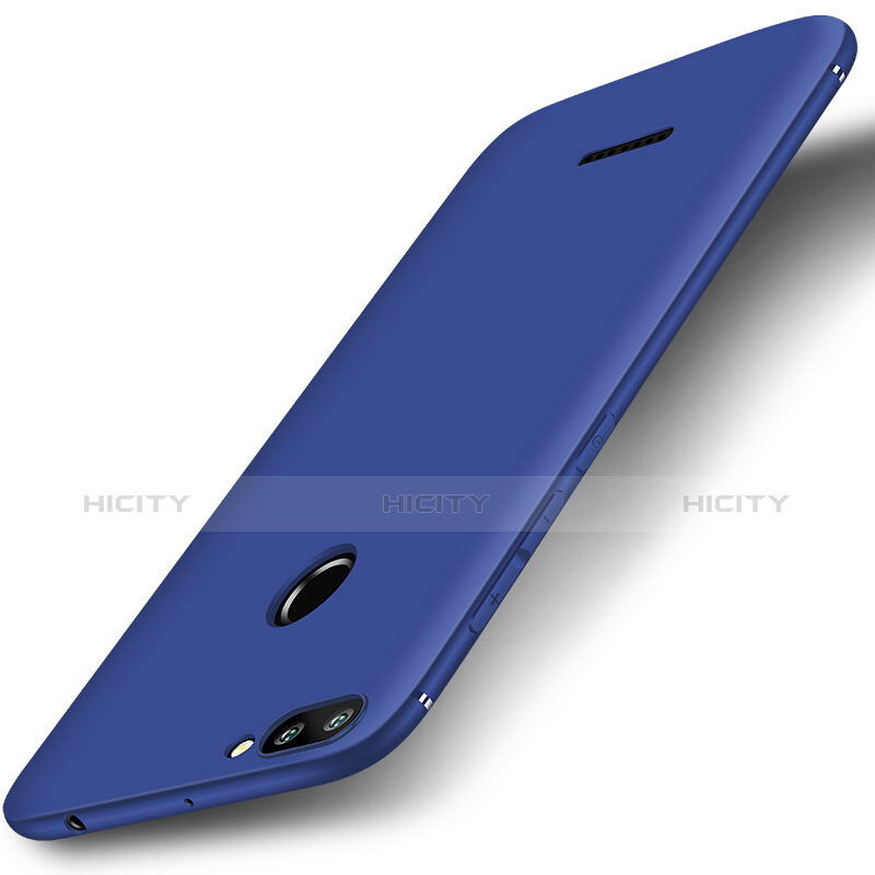 Coque Ultra Fine Silicone Souple Housse Etui S01 pour Xiaomi Redmi 6 Bleu Plus