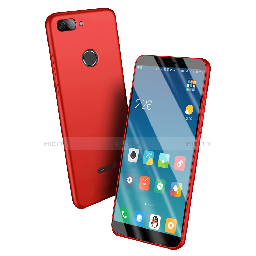 Coque Ultra Fine Silicone Souple Housse Etui S01 pour Xiaomi Redmi 6 Plus