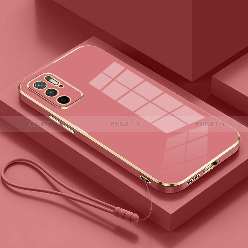 Coque Ultra Fine Silicone Souple Housse Etui S01 pour Xiaomi Redmi Note 11 SE 5G Rouge Plus