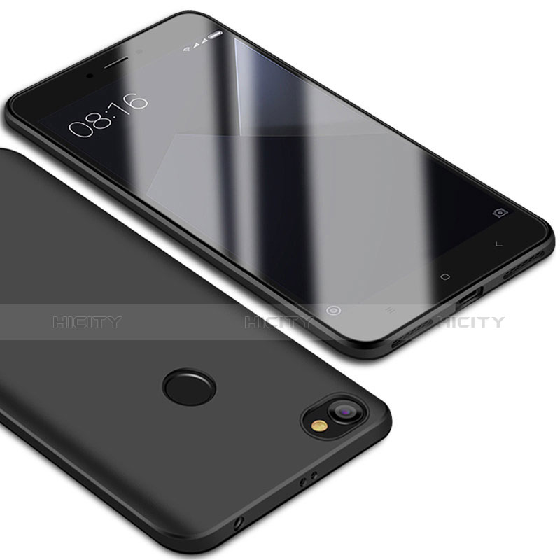 Coque Ultra Fine Silicone Souple Housse Etui S01 pour Xiaomi Redmi Note 5A High Edition Noir Plus