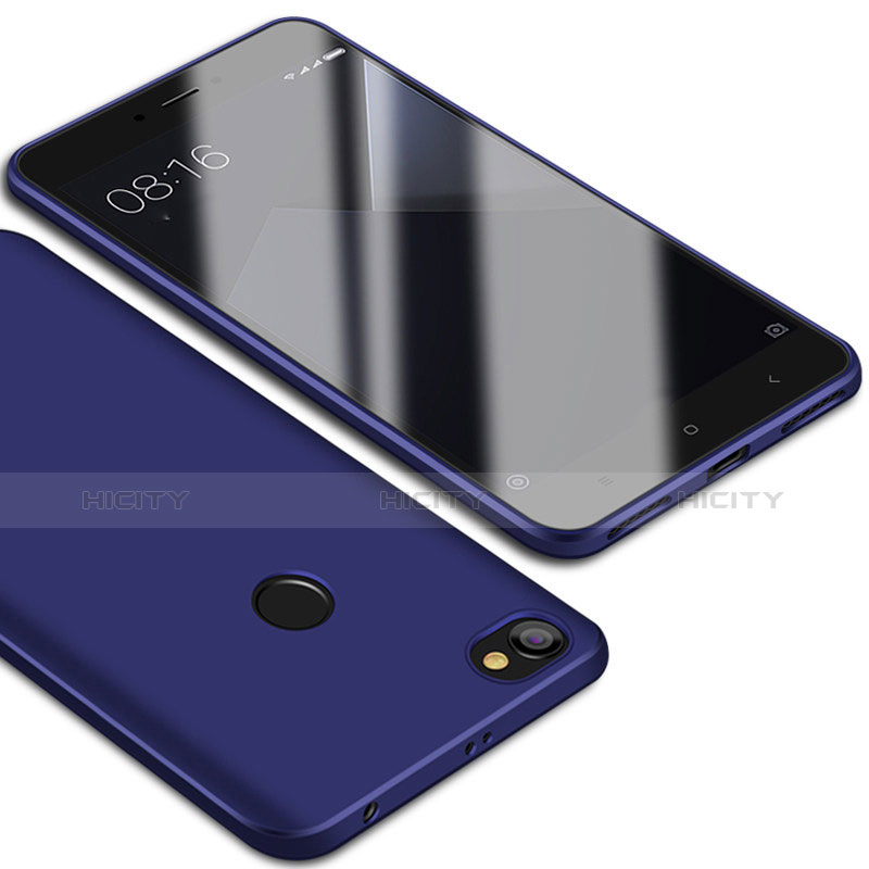 Coque Ultra Fine Silicone Souple Housse Etui S01 pour Xiaomi Redmi Y1 Bleu Plus