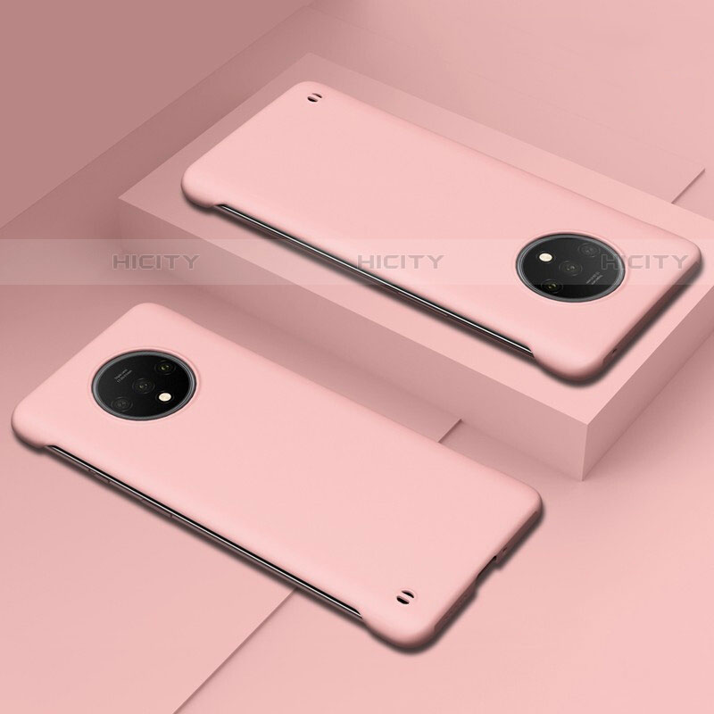 Coque Ultra Fine Silicone Souple Housse Etui S02 pour OnePlus 7T Or Rose Plus