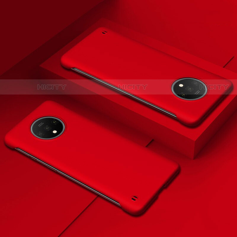 Coque Ultra Fine Silicone Souple Housse Etui S02 pour OnePlus 7T Rouge Plus