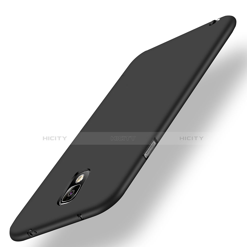 Coque Ultra Fine Silicone Souple Housse Etui S02 pour Samsung Galaxy Note 3 N9000 Noir Plus
