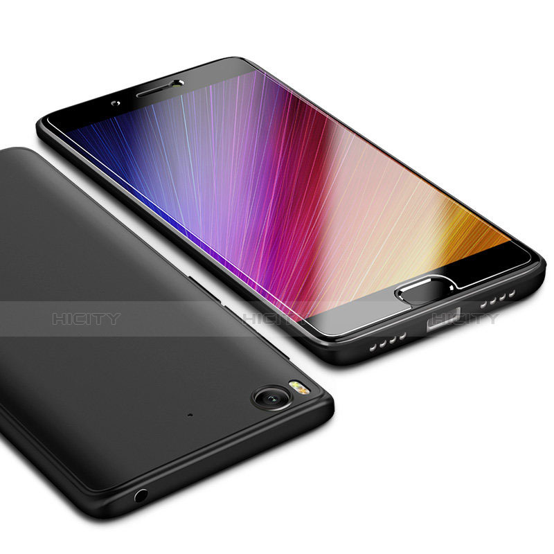 Coque Ultra Fine Silicone Souple Housse Etui S02 pour Xiaomi Mi 5S Noir Plus