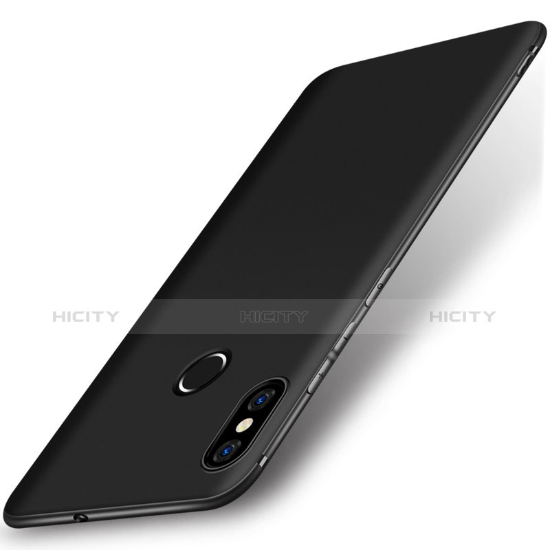 Coque Ultra Fine Silicone Souple Housse Etui S02 pour Xiaomi Mi 8 Noir Plus