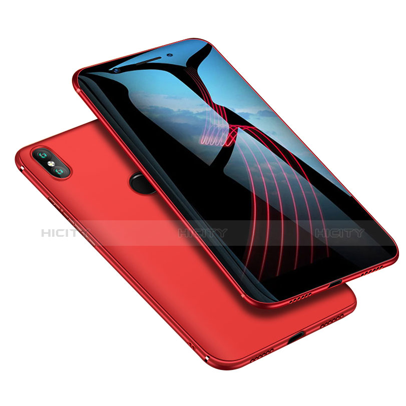 Coque Ultra Fine Silicone Souple Housse Etui S02 pour Xiaomi Mi A2 Rouge Plus