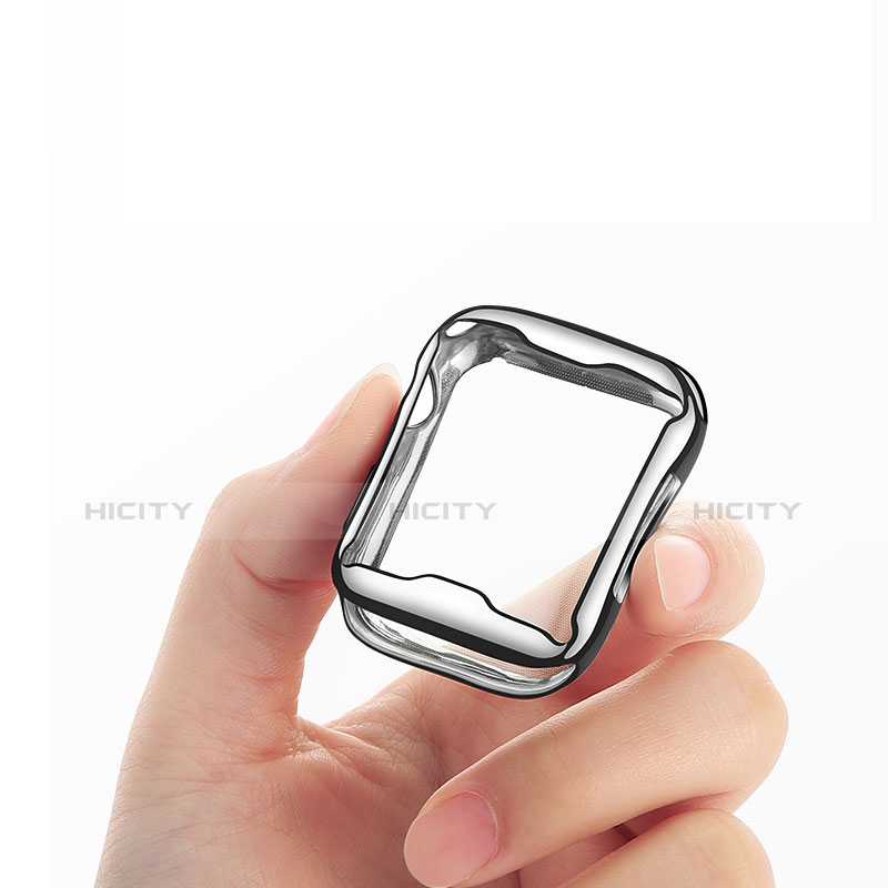 Coque Ultra Fine Silicone Souple Housse Etui S03 pour Apple iWatch 4 40mm Plus