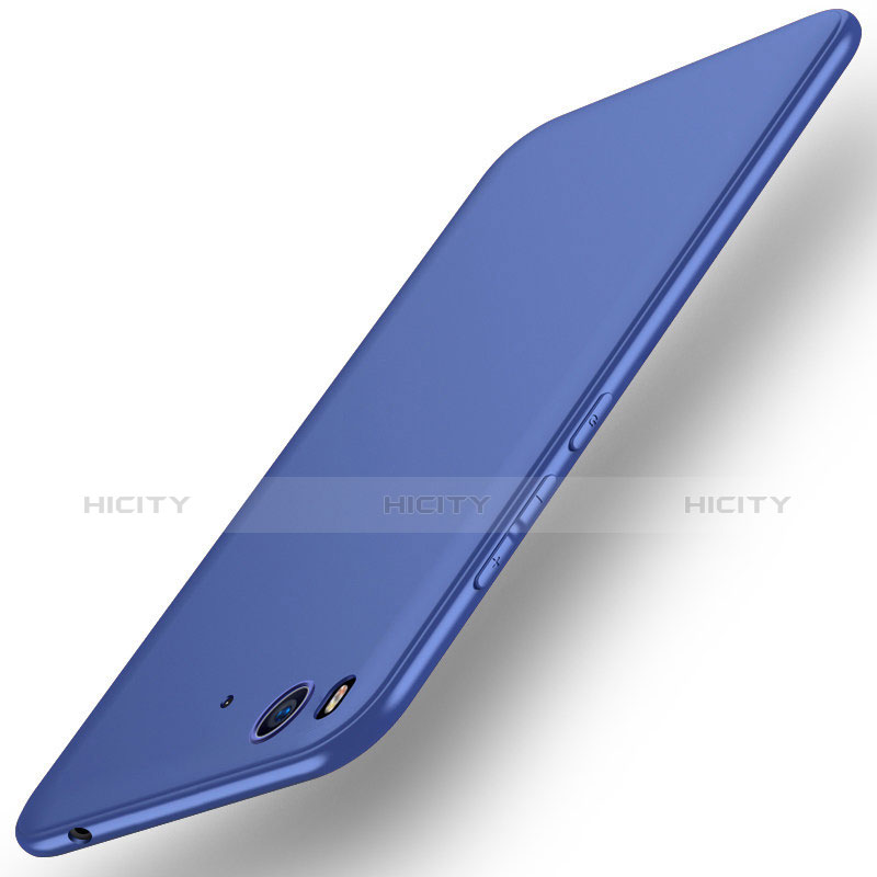 Coque Ultra Fine Silicone Souple Housse Etui S03 pour Xiaomi Mi 5S 4G Bleu Plus