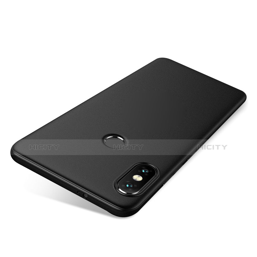 Coque Ultra Fine Silicone Souple Housse Etui S03 pour Xiaomi Redmi Note 5 Noir Plus