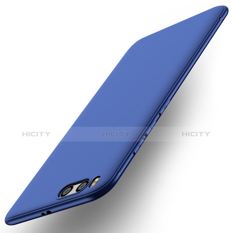 Coque Ultra Fine Silicone Souple Housse Etui S04 pour Xiaomi Mi 6 Bleu Plus