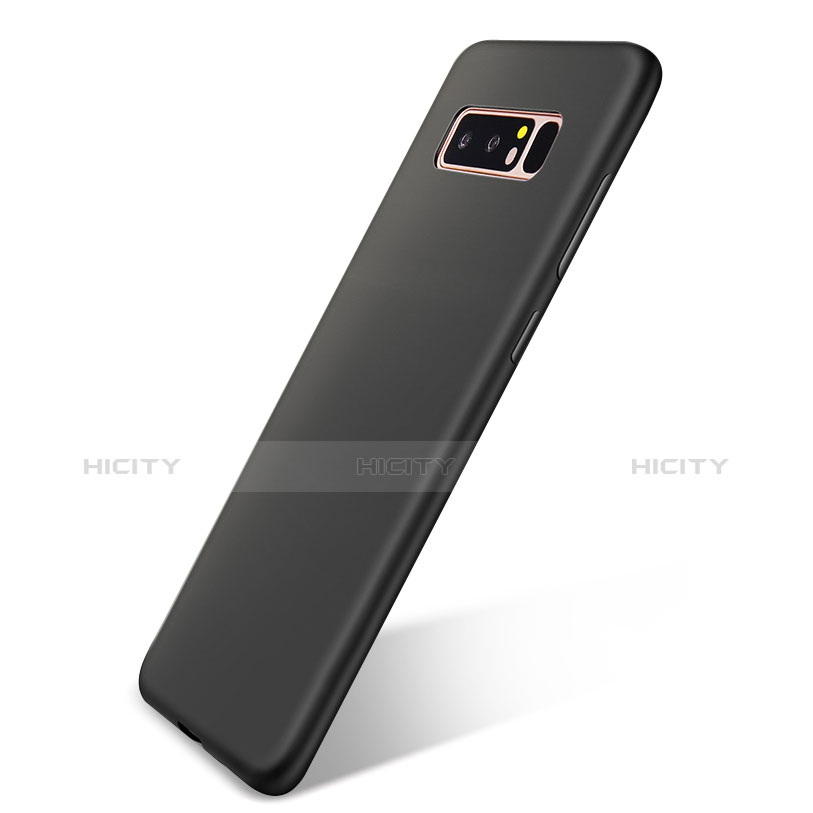 Coque Ultra Fine Silicone Souple Housse Etui S05 pour Samsung Galaxy Note 8 Duos N950F Noir Plus