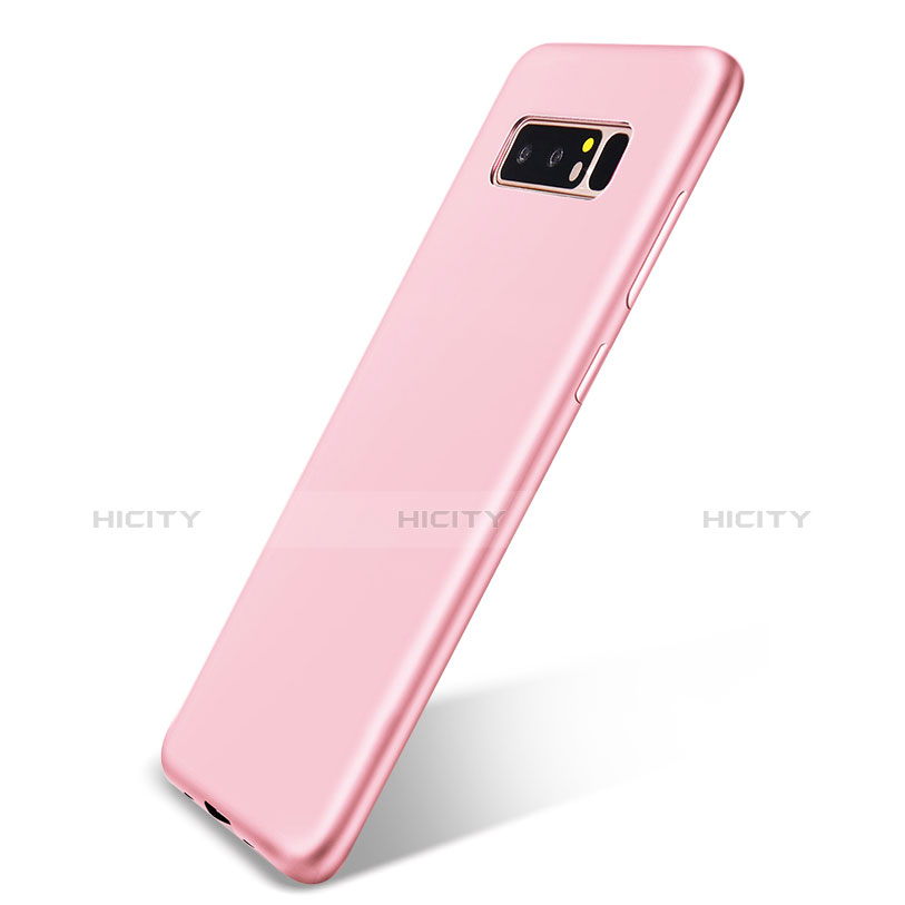 Coque Ultra Fine Silicone Souple Housse Etui S05 pour Samsung Galaxy Note 8 Duos N950F Rose Plus