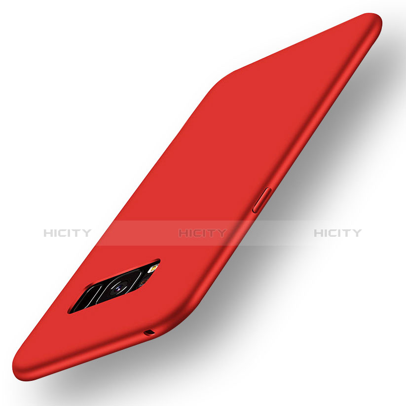 Coque Ultra Fine Silicone Souple Housse Etui S05 pour Samsung Galaxy S8 Plus Rouge Plus