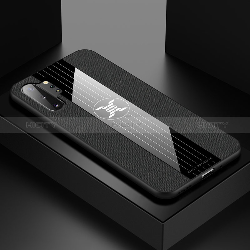 Coque Ultra Fine Silicone Souple Housse Etui X01L pour Samsung Galaxy Note 10 Plus 5G Noir Plus